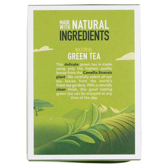 NATURAL GREEN TEA 40 TEABAGS
