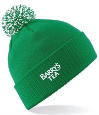LIMITED EDITION BARRY'S TEA GREEN BOBBLE HAT