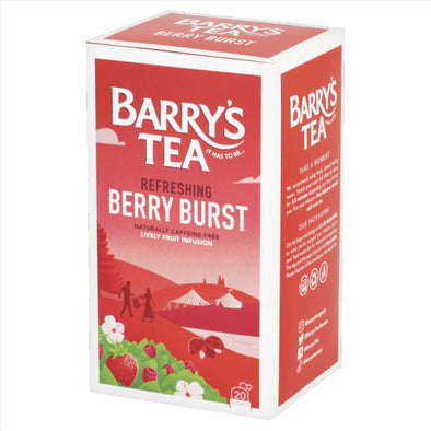 BERRY BURST 20 STRING & TAG TEABAGS