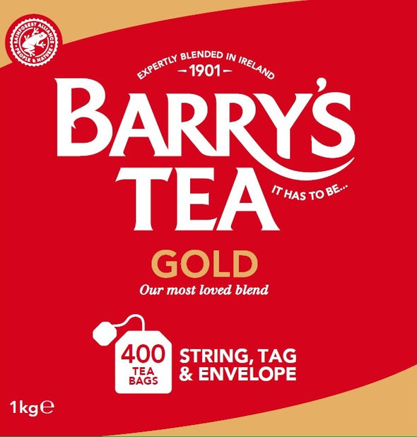 GOLD BLEND STRING, TAG & ENVELOPE 400 TEABAGS