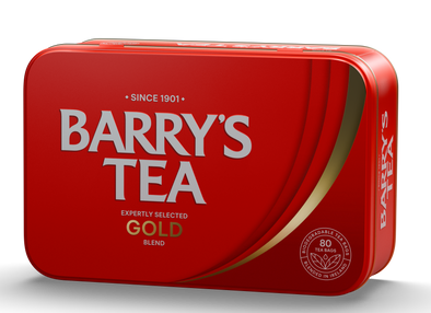 **NEW** GOLD BLEND 80 TEABAGS WITH TIN