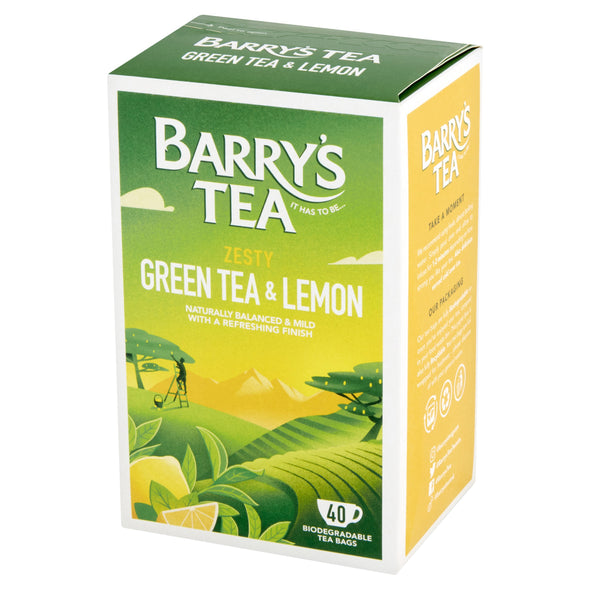 GREEN TEA WITH LEMON 40 TEABAGS