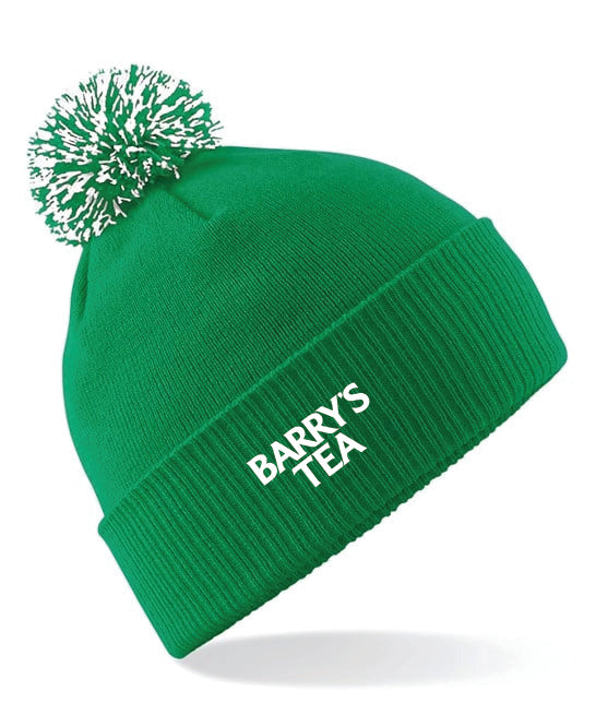 Barry's Tea Bobble Beanie Hat Warm Winter Hat