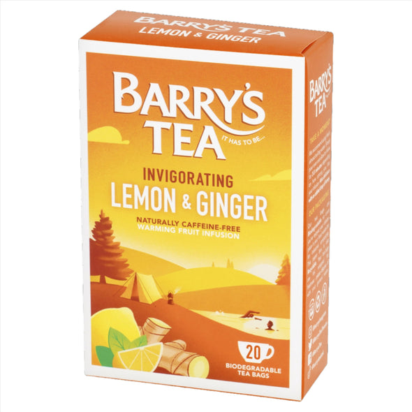 LEMON & GINGER 20 TEABAGS