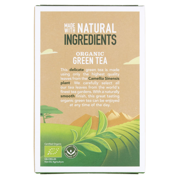 ORGANIC GREEN TEA 20 TEABAGS