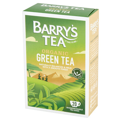 ORGANIC GREEN TEA 20 TEABAGS