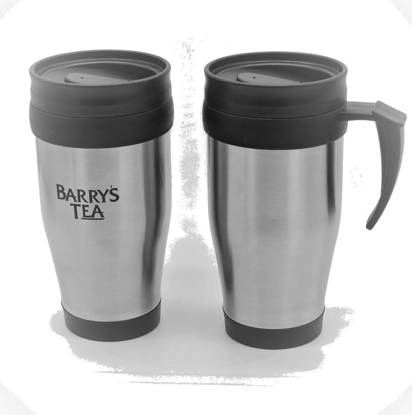 SILVER BARRY'S TEA TRAVEL MUG