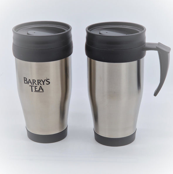 SILVER BARRY'S TEA TRAVEL MUG