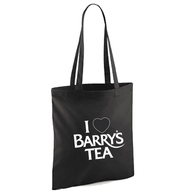 I LOVE BARRY'S TEA BLACK TOTE BAG